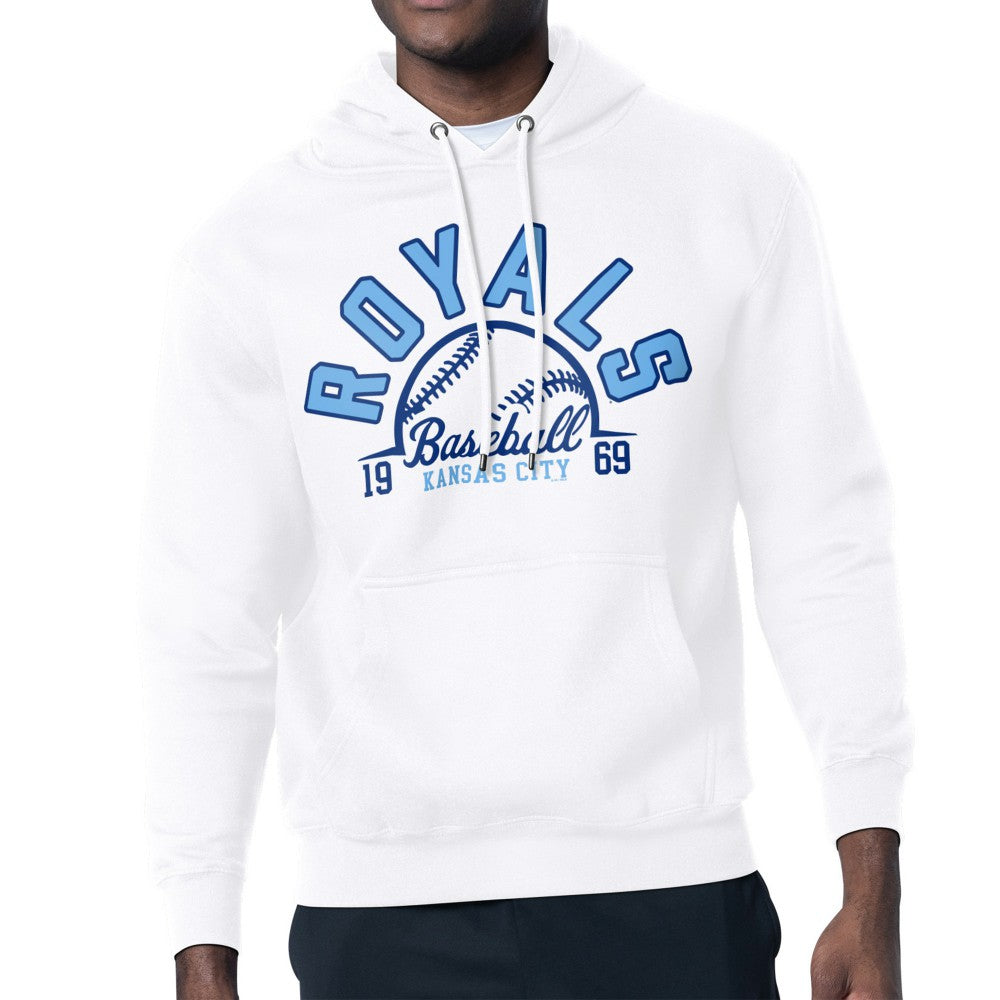 Kansas City Royals Starter Half Ball Team Graphic Pullover Hoodie Online