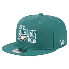 Philadelphia Eagles New Era Super Bowl LIX Champions Side Patch 9FIFTY Snapback Hat Midnight Green - NFL