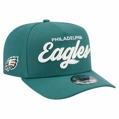 Philadelphia Eagles New Era Local Play A-Frame 9FIFTY Snapback Hat Midnight Green - NFL