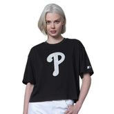 Philadelphia Phillies Starter Women's Holy Grail Boxy Cropped T-Shirt for sale