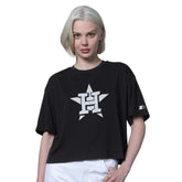 Houston Astros Starter Women's Holy Grail Boxy Cropped T-Shirt On Sale