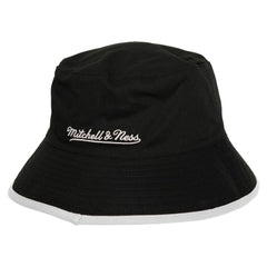 Mitchell & Ness - Golden State Warriors Flip It Reversible Bucket Hat - Black/Blue