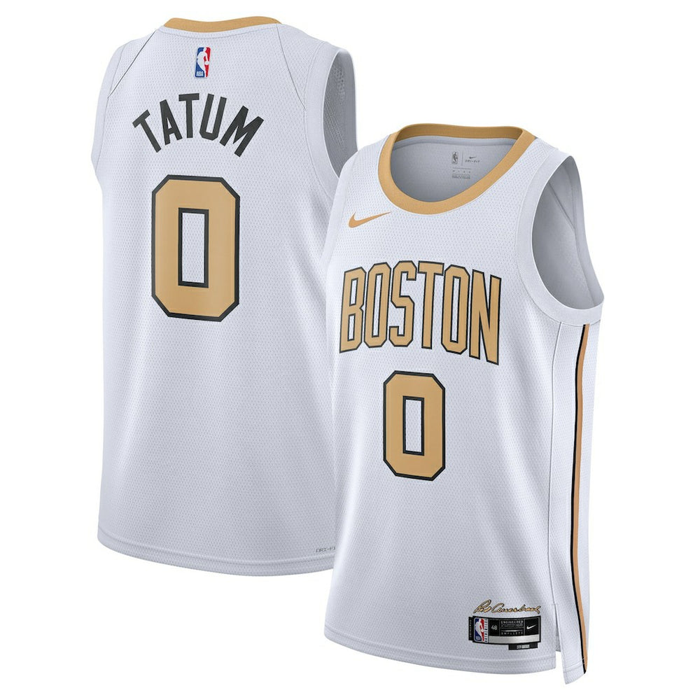 Nike - Jayson Tatum Boston Celtics Unisex 2025/26 Swingman Jersey - White - City Edition