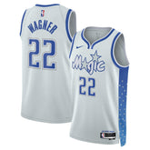 Nike - Franz Wagner Orlando Magic Unisex 2025/26 Swingman Jersey - Silver - City Edition