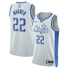 Nike - Franz Wagner Orlando Magic Unisex 2025/26 Swingman Jersey - Silver - City Edition