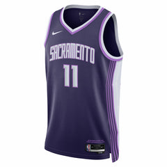 Nike - Domantas Sabonis Sacramento Kings Unisex 2025/26 Swingman Jersey - Purple - City Edition