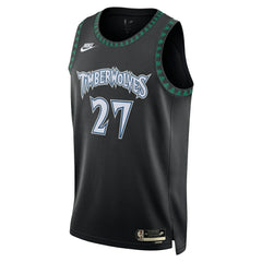Nike - Rudy Gobert Minnesota Timberwolves Unisex Swingman Jersey - Classic Edition - Black