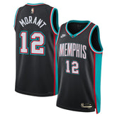 Nike - Ja Morant Memphis Grizzlies Unisex Swingman Jersey - Classic Edition - Black