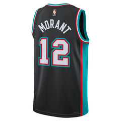Nike - Ja Morant Memphis Grizzlies Unisex Swingman Jersey - Classic Edition - Black