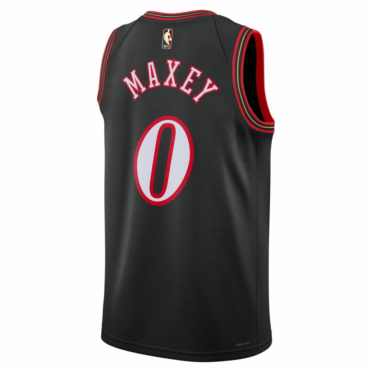 Tyrese Maxey Philadelphia 76ers Unisex Swingman Jersey - Classic Edition - Black | NBA Jerseys