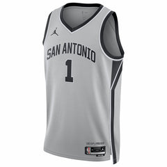 NBA - Victor Wembanyama San Antonio Spurs Jordan Brand Unisex Swingman Jersey - Statement Edition - Silver