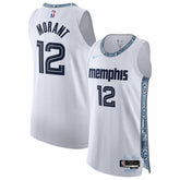Nike - Ja Morant Memphis Grizzlies Unisex 2025/26 Authentic Jersey - City Edition - White