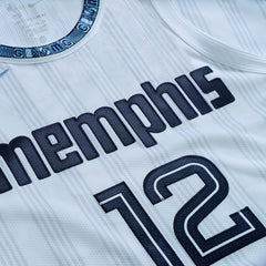 Nike - Ja Morant Memphis Grizzlies Unisex 2025/26 Authentic Jersey - City Edition - White