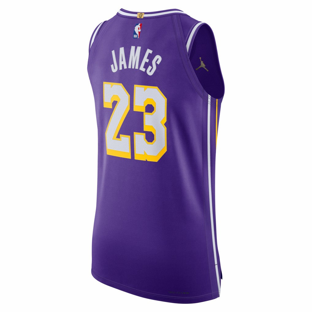 LeBron James Los Angeles Lakers Jordan Brand Unisex 2025/26 Authentic Jersey - Statement Edition - Purple discount | NBA Jerseys