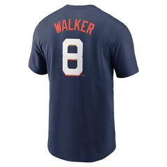 Christian Walker Houston Astros Nike 2025 City Connect Fuse Name & Number T-Shirt Online