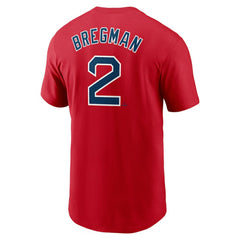 Alex Bregman Boston Red Sox Nike Fuse Name & Number T-Shirt Clearance