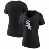 Chicago White Sox Women's Logo V-Neck T-Shirt On Sale