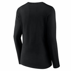 Pittsburgh Pirates Women's Logo Long Sleeve V-Neck T-Shirt Lifestyle