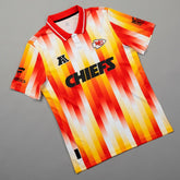 Kansas City Chiefs NFL Football x Football Collared Fan Top Red - Fanatics