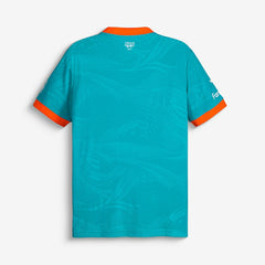 Miami Dolphins NFL Football x Football Fan Top Aqua - Fanatics