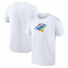 Carolina Panthers Logo Pride T-Shirt White - NFL