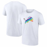 Detroit Lions Logo Pride T-Shirt White - NFL