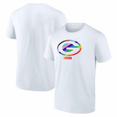 Green Bay Packers Logo Pride T-Shirt White - NFL