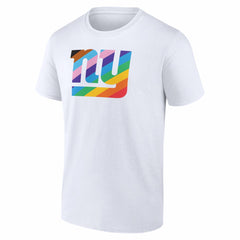 New York Giants Logo Pride T-Shirt White - NFL