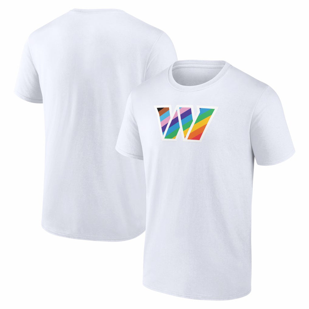 Washington Commanders Logo Pride T-Shirt White - NFL