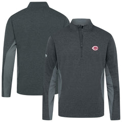 Cincinnati Reds Levelwear Waffle Insignia 2.0 Quarter-Zip Pullover Sale
