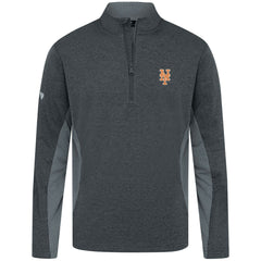 New York Mets Levelwear Waffle Insignia 2.0 Quarter-Zip Pullover Clearance