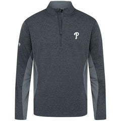 Philadelphia Phillies Levelwear Waffle Insignia 2.0 Quarter-Zip Pullover On Sale