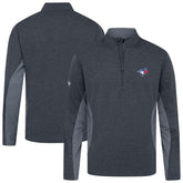 Toronto Blue Jays Levelwear Waffle Insignia 2.0 Quarter-Zip Pullover Top On Sale