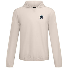 Miami Marlins Levelwear Action Insignia 2.0 Pullover Hoodie On Sale
