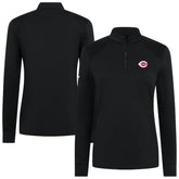 Cincinnati Reds Levelwear Women's Power Insignia 2.0 Quarter-Zip Pullover Top discount