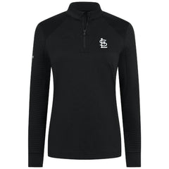 St. Louis Cardinals Levelwear Women's Power Insignia 2.0 Quarter-Zip Pullover Top On Sale