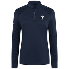 Philadelphia Phillies Levelwear Women's Power Insignia 2.0 Quarter-Zip Pullover Top for sale
