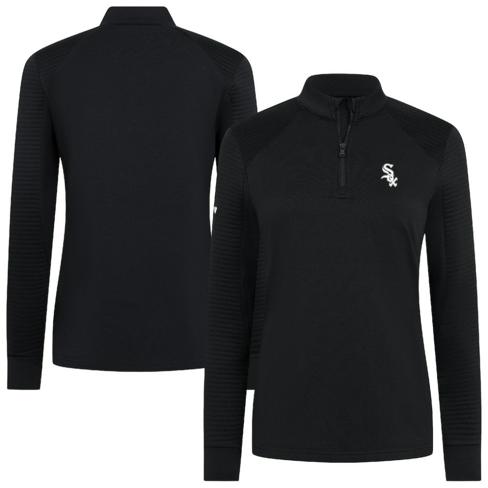 Chicago White Sox Levelwear Women's Power Insignia 2.0 Quarter-Zip Pullover Top On Sale