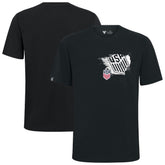 USMNT Levelwear Focal Blasted T-Shirts - Black