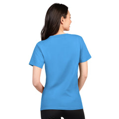 Tennessee Titans G-III 4Her by Carl Banks Women's Super-Slim Lightweight Winning Crew T-Shirt Light Blue - NFL
