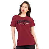 Arizona Cardinals G-III 4Her by Carl Banks Women's Super-Slim Lightweight Winning Crew T-Shirt Cardinal - NFL