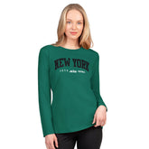 New York Jets G-III 4Her by Carl Banks Women's Best Play Long Sleeve T-Shirt Green - NFL