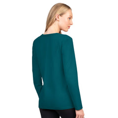 Philadelphia Eagles G-III 4Her by Carl Banks Women's Best Play Long Sleeve T-Shirt Midnight Green - NFL