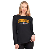 Pittsburgh Steelers G-III 4Her by Carl Banks Women's Best Play Long Sleeve T-Shirt Black - NFL
