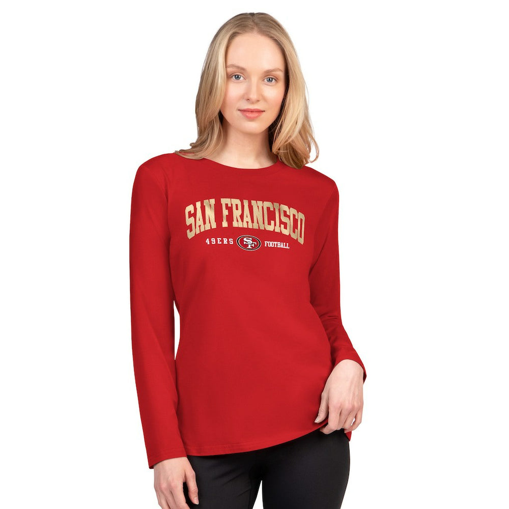 San Francisco 49ers G-III 4Her by Carl Banks Women's Best Play Long Sleeve T-Shirt Scarlet - NFL