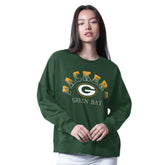 Green Bay Packers G-III 4Her by Carl Banks Women's Oversized Feud Sweatshirt Green - NFL