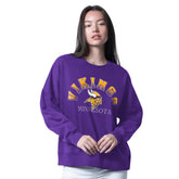 Minnesota Vikings G-III 4Her by Carl Banks Women's Oversized Feud Sweatshirt Purple - NFL