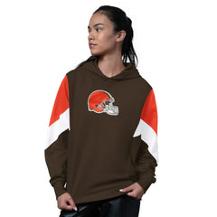 Cleveland Browns Starter Women's Scrimmage Hoodie Brown - NFL