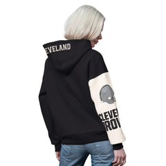 Cleveland Browns Starter Women's 4th Down Full-Zip Hoodie Black - NFL