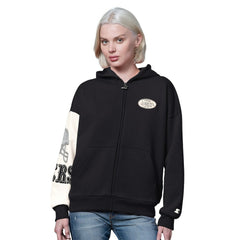 San Francisco 49ers Starter Women's 4th Down Full-Zip Hoodie Black - NFL